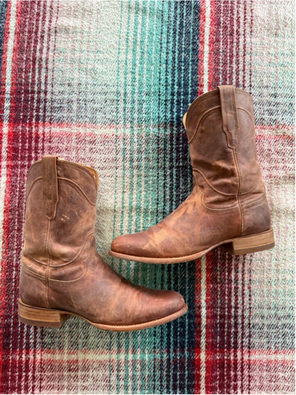 Tecovas Earl Roper Boots Scotch Goat 11.5 D